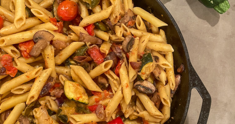 Roasted Vegetable Penne Pasta