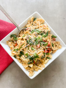 Creamy Pasta with Vegetables