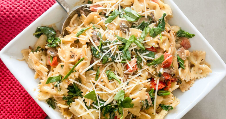 Creamy Pasta with Vegetables