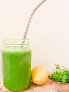 Bok Choy juice, bok choy green juice, celery, lemon, ginger, parsley, pineapple, bok choy
