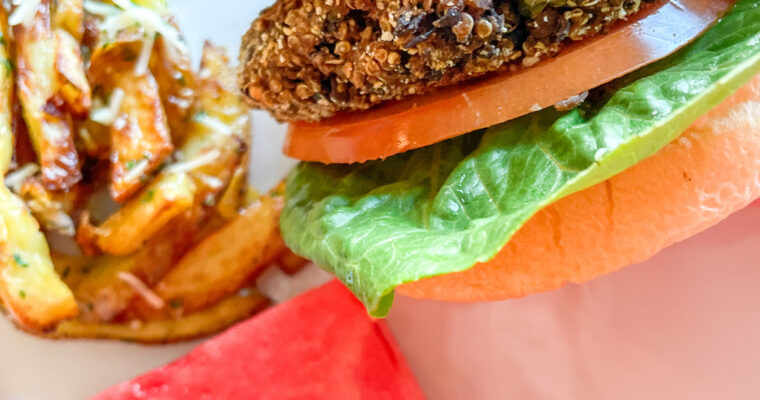 Best Low Carb Vegan Burger | Black Bean Burger Recipe