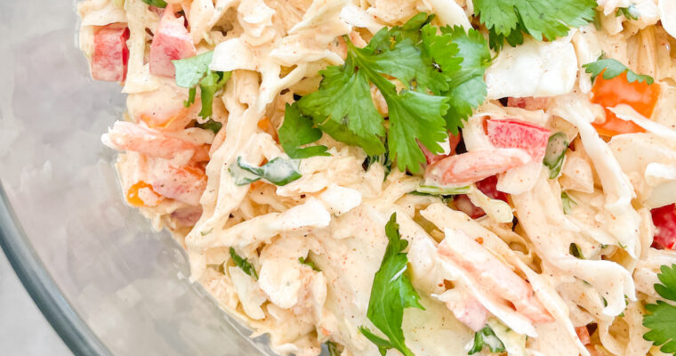 Cajun Coleslaw Recipe (Vegan, Healthy, Easy to Make!)